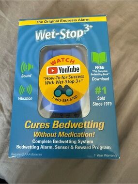 Wet-Stop Bedwetting Alarm - Blue